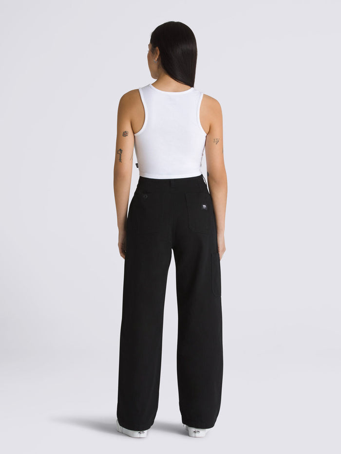 Pantalon Mujer Union Relaxed Carpen Negro Vans