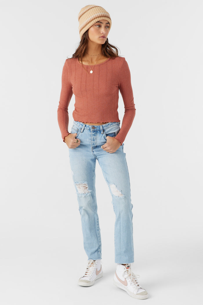 Parks Long Sleeve Top - Cedar Wood | O'Neill