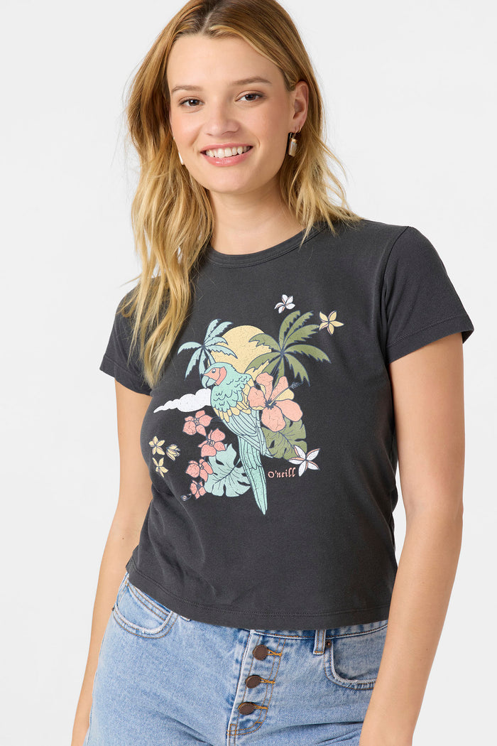 Parrot Drift Tee - Washed Black | O'Neill