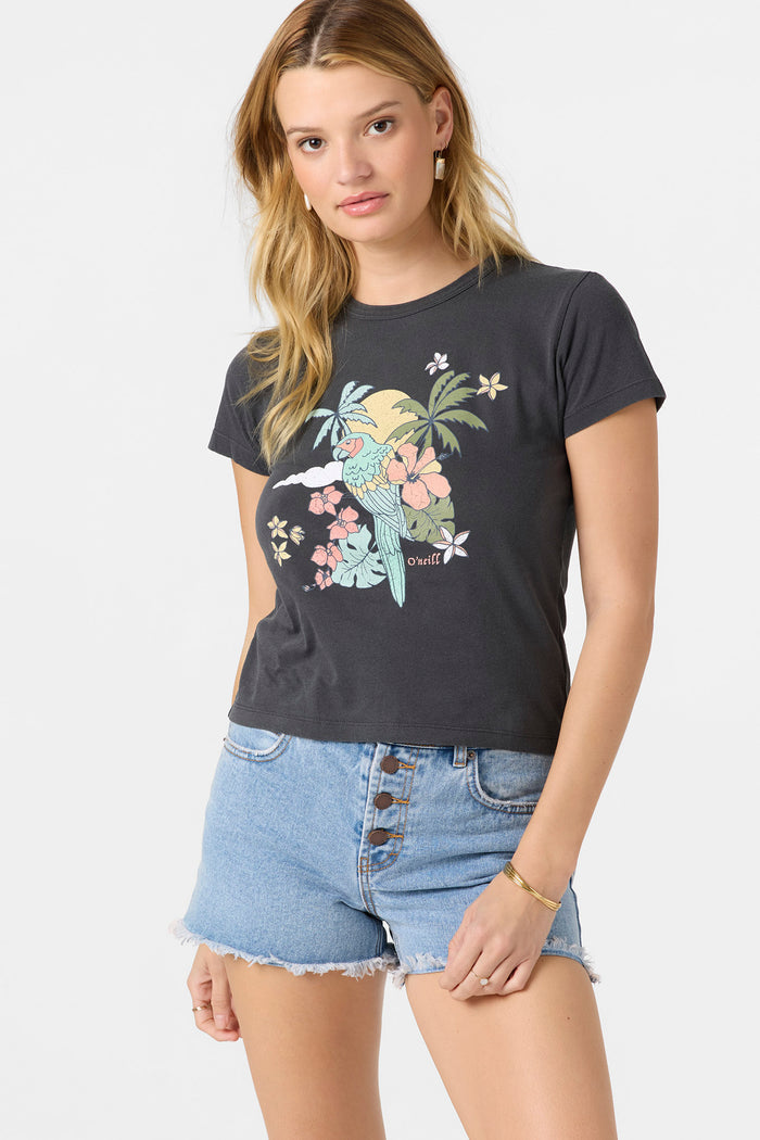 Parrot Drift Tee - Washed Black | O'Neill