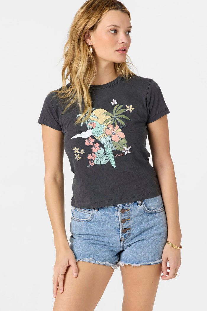 Parrot Drift Tee - Washed Black | O'Neill