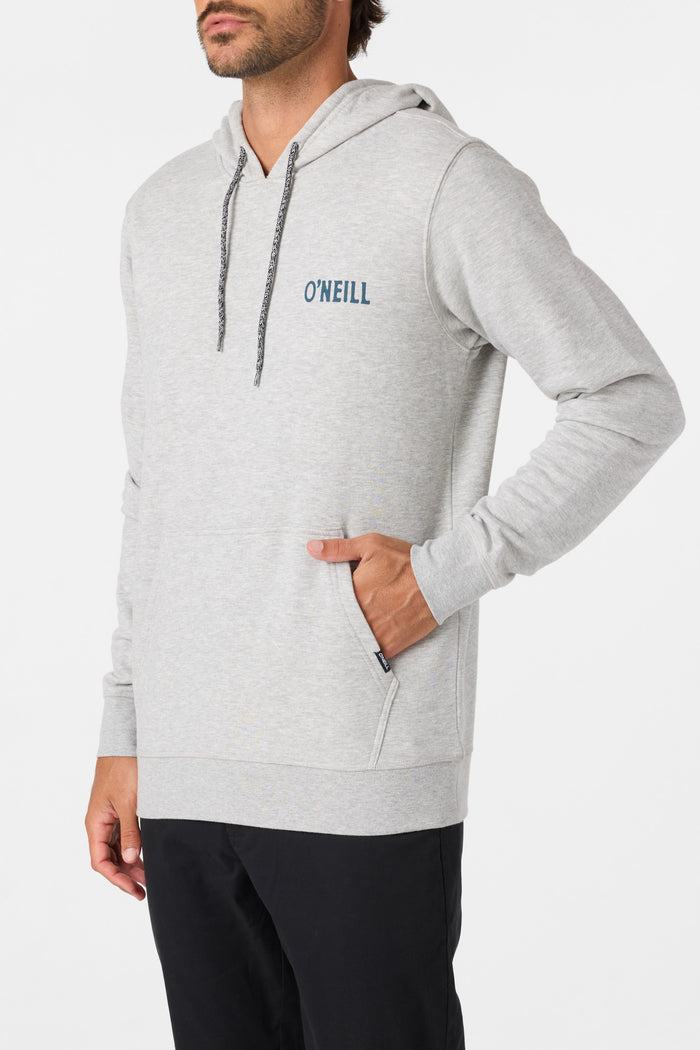 Peaking Hooded Pullover - Heather Grey | O'Neill