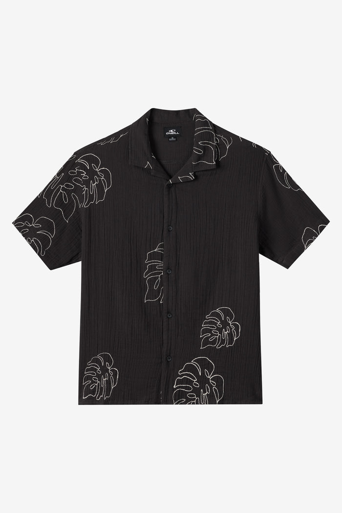 Pipeline Rodeo Monstera Shirt - Phantom | O'Neill
