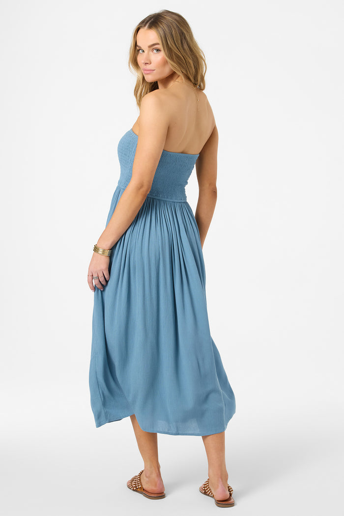 Piper Dress Midi Dress - Provincial Blue | O'Neill