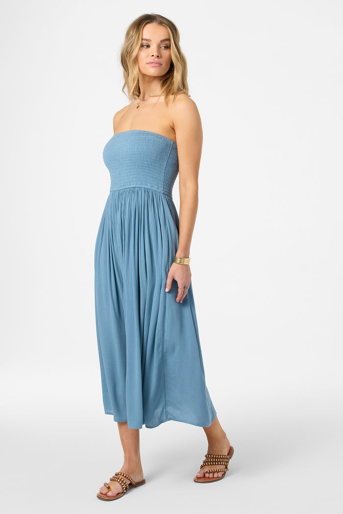 Piper Dress Midi Dress - Provincial Blue | O'Neill