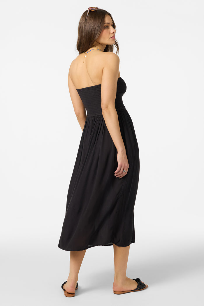 Piper Midi Dress - Black | O'Neill