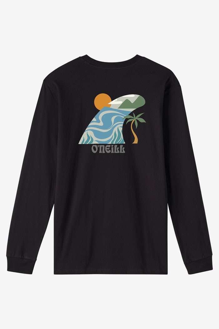 Pivot Standard Fit Long Sleeve Tee - Black | O'Neill