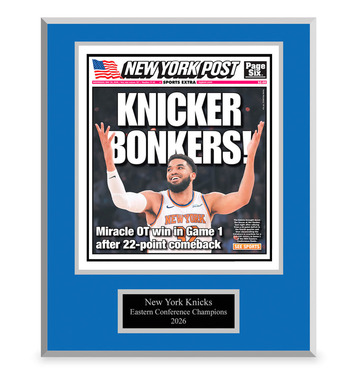 Playoff Plaque Cover "Knicker Bonkers" - May 20, 2026