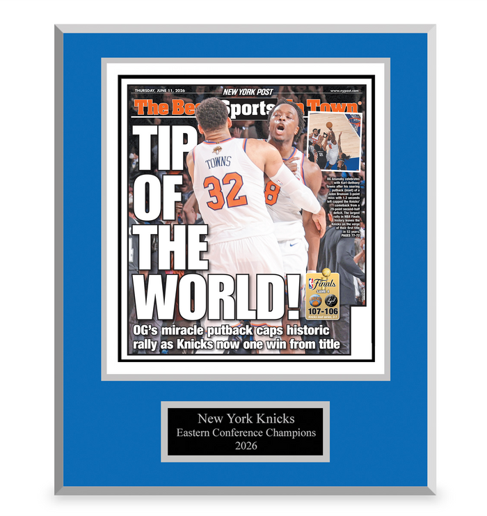 Playoff Plaque Cover "Tip of the World" - June 11, 2026