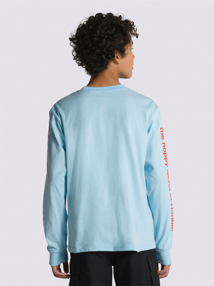 Polera Haribo Ls (8-14 AñOs) Celeste