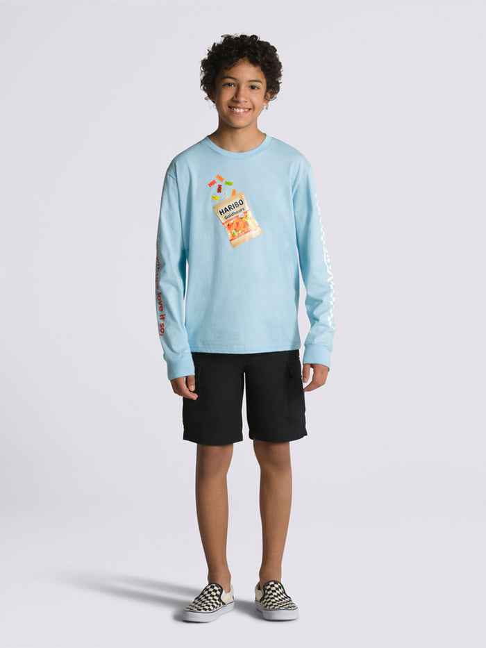 Polera Haribo Ls (8-14 AñOs) Celeste