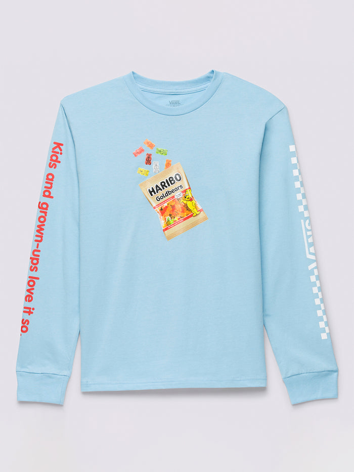 Polera Haribo Ls (8-14 AñOs) Celeste