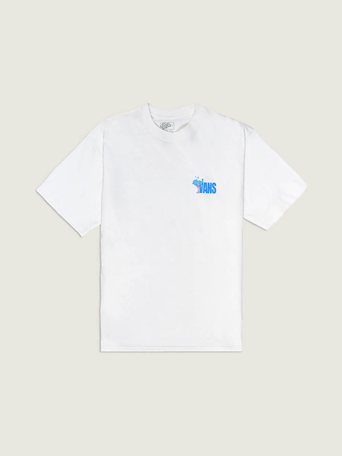 Polera M/C Hombre Bar Hopper Tee Blanco Vans