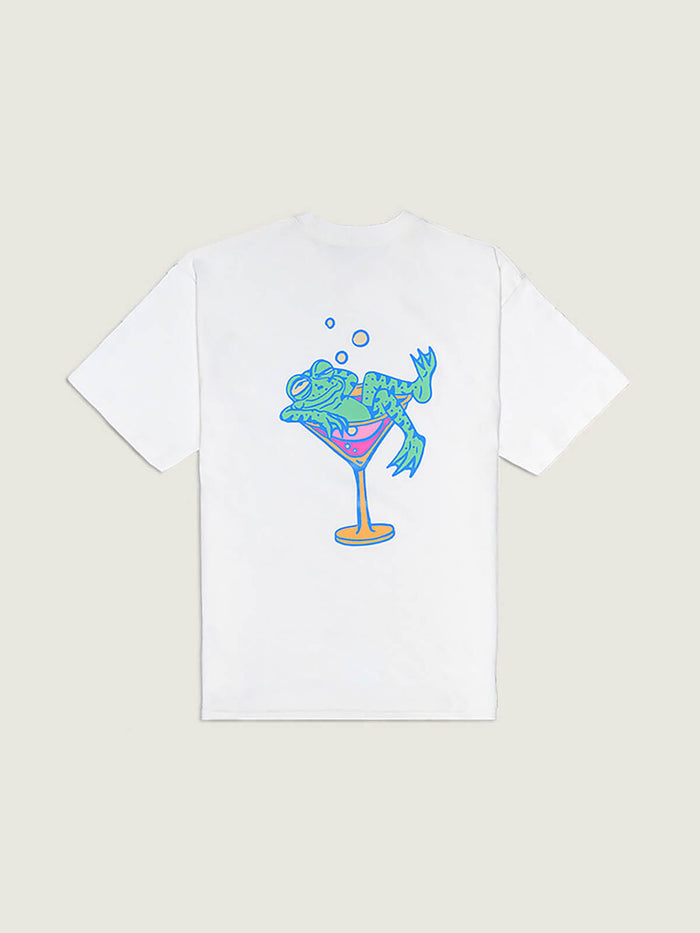 Polera M/C Hombre Bar Hopper Tee Blanco Vans