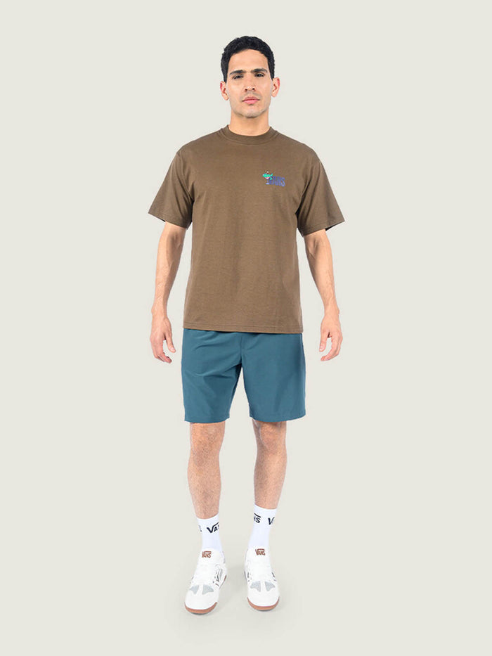 Polera M/C Hombre Bar Hopper Tee Café Vans