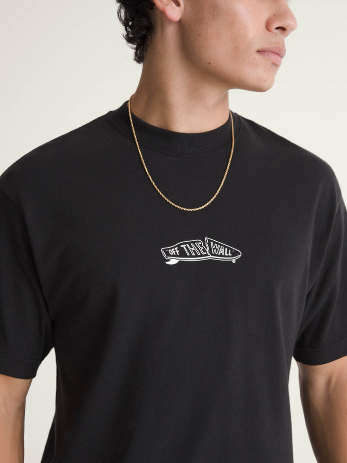 Polera M/C Hombre Buckled Tee Negro Vans