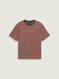 Polera M/C Hombre Cameron Stripe Knit Naranjo Vans
