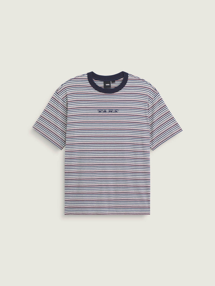 Polera M/C Hombre Cameron Stripe Knit Azul Vans