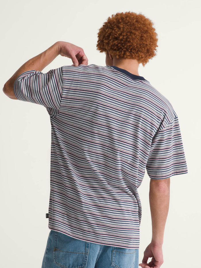 Polera M/C Hombre Cameron Stripe Knit Azul Vans