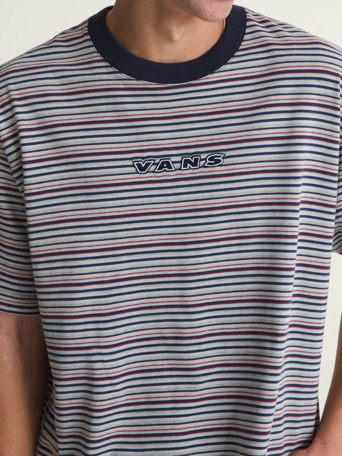 Polera M/C Hombre Cameron Stripe Knit Azul Vans