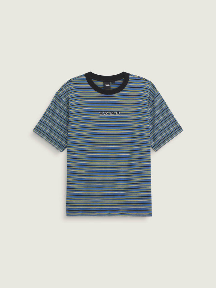 Polera M/C Hombre Cameron Stripe Knit Negro Vans