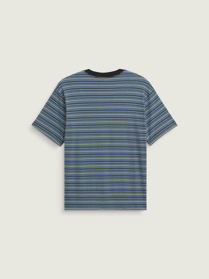 Polera M/C Hombre Cameron Stripe Knit Negro Vans