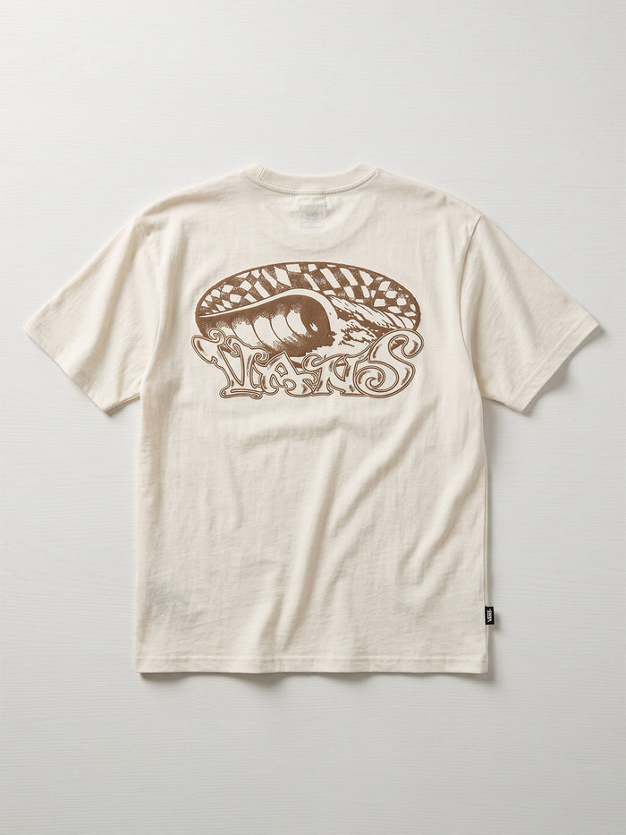Polera M/C Hombre Check Overhead Blanco Vans