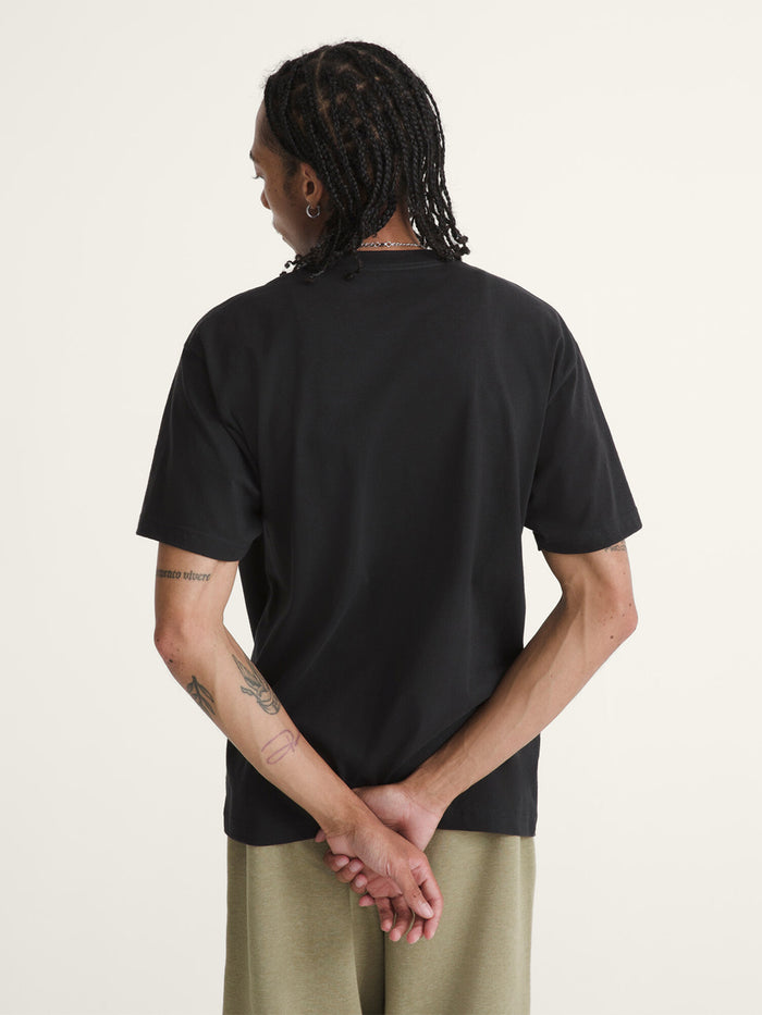 Polera M/C Hombre Classic Script Blanco Vans