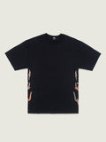 Polera M/C Hombre Dayana Side Tribal Negro Vans