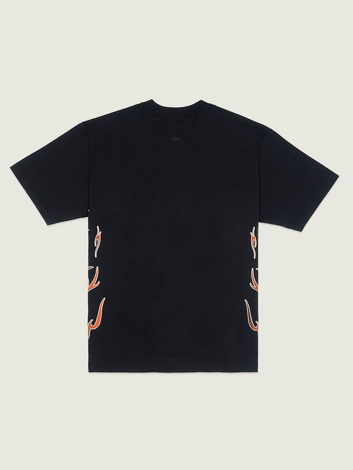 Polera M/C Hombre Dayana Side Tribal Negro Vans