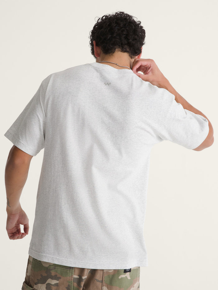 Polera M/C Hombre Loose Fit Tshirt Gris Vans