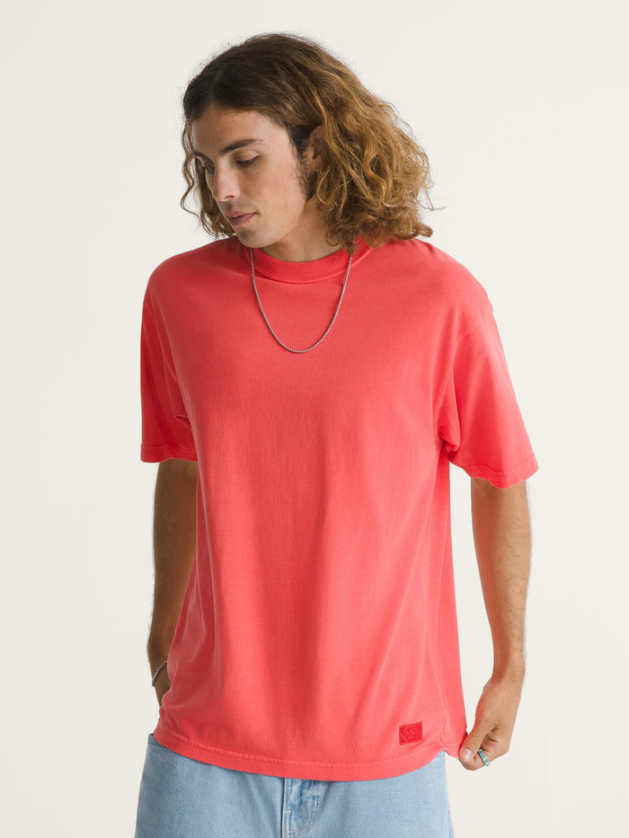 Polera M/C Hombre Loose Fit Tshirt Rojo Vans