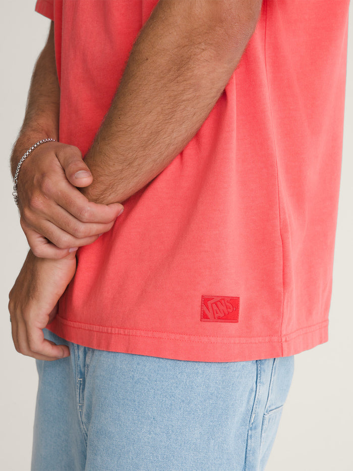 Polera M/C Hombre Loose Fit Tshirt Rojo Vans