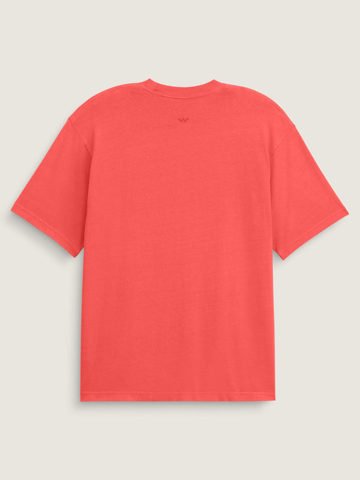 Polera M/C Hombre Loose Fit Tshirt Rojo Vans
