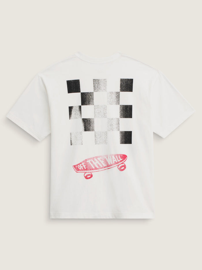 Polera M/C Hombre Full Deck Tshirt Blanco Vans
