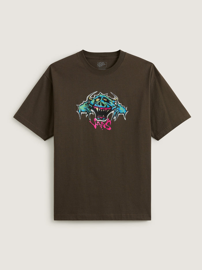 Polera M/C Hombre Goofy Ghoul Café Vans