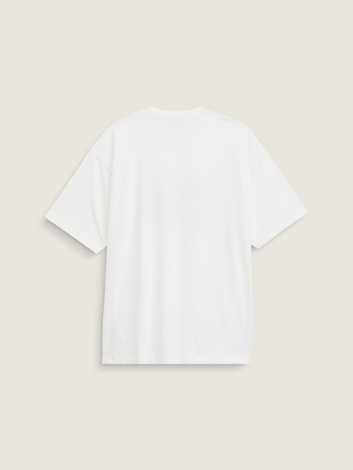 Polera M/C Hombre Style Tips Blanco Vans