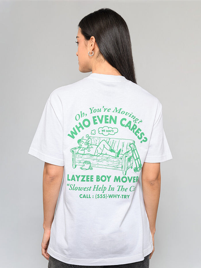 Polera M/C Hombre Moving Co Blanco Vans