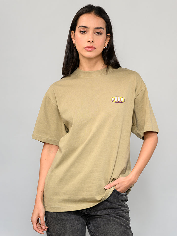 Polera M/C Hombre Raised Up Verde Vans