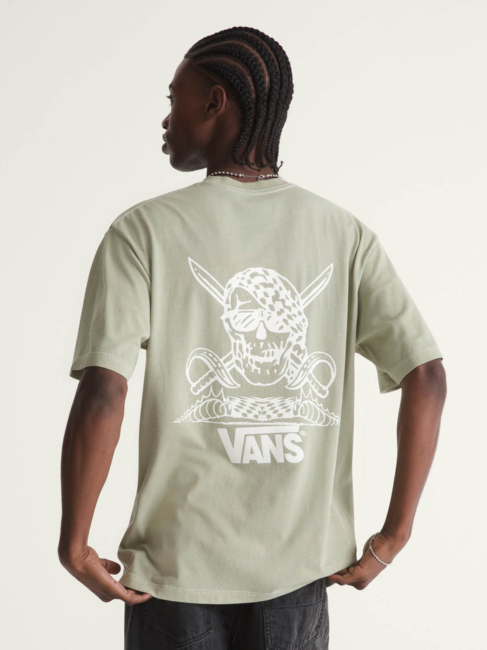 Polera M/C Hombre Sano Tee Beige/Crudo Vans