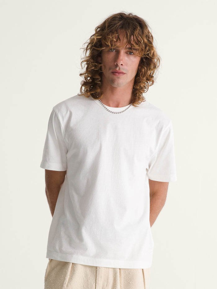 Polera M/C Hombre Shrunken Tshirt Blanco Vans