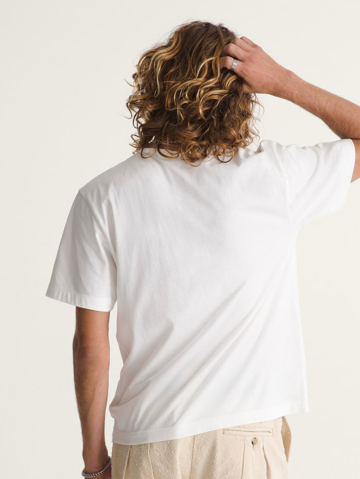 Polera M/C Hombre Shrunken Tshirt Blanco Vans