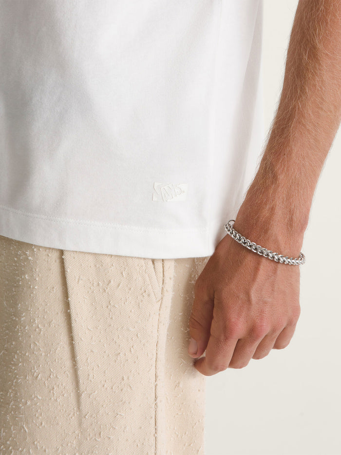 Polera M/C Hombre Shrunken Tshirt Blanco Vans