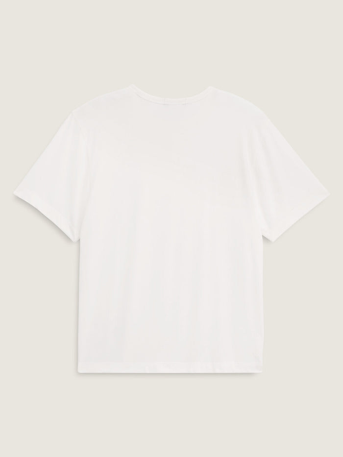 Polera M/C Hombre Shrunken Tshirt Blanco Vans