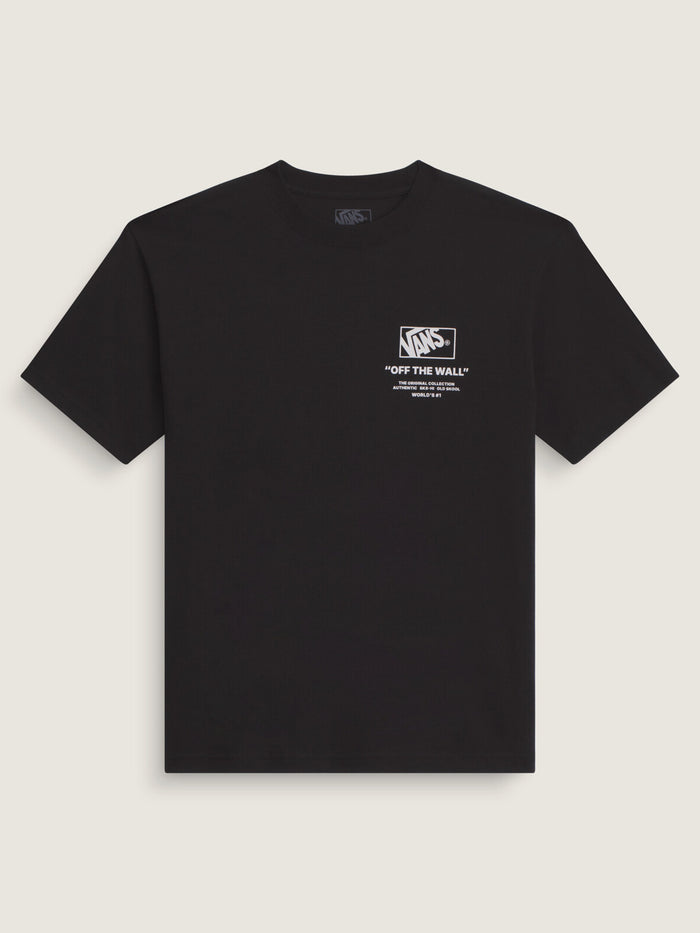 Polera M/C Hombre Stacked Hi Tee Negro Vans