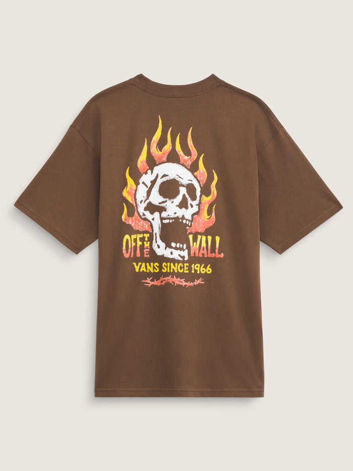 Polera M/C Hombre The Wall Fever Café Vans