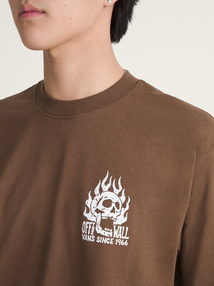Polera M/C Hombre The Wall Fever Café Vans