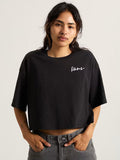 Polera M/C Mujer Classic Script Negro Vans