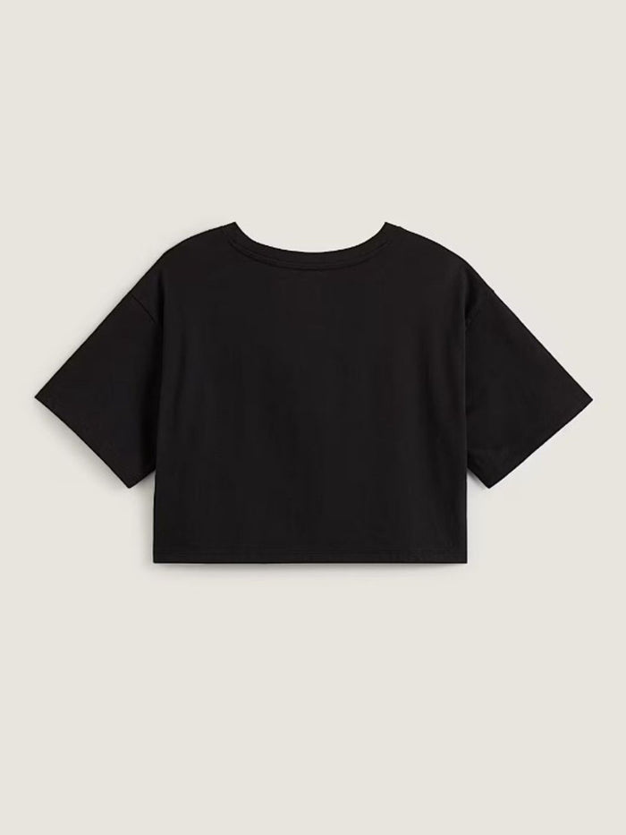 Polera M/C Mujer Classic Script Negro Vans