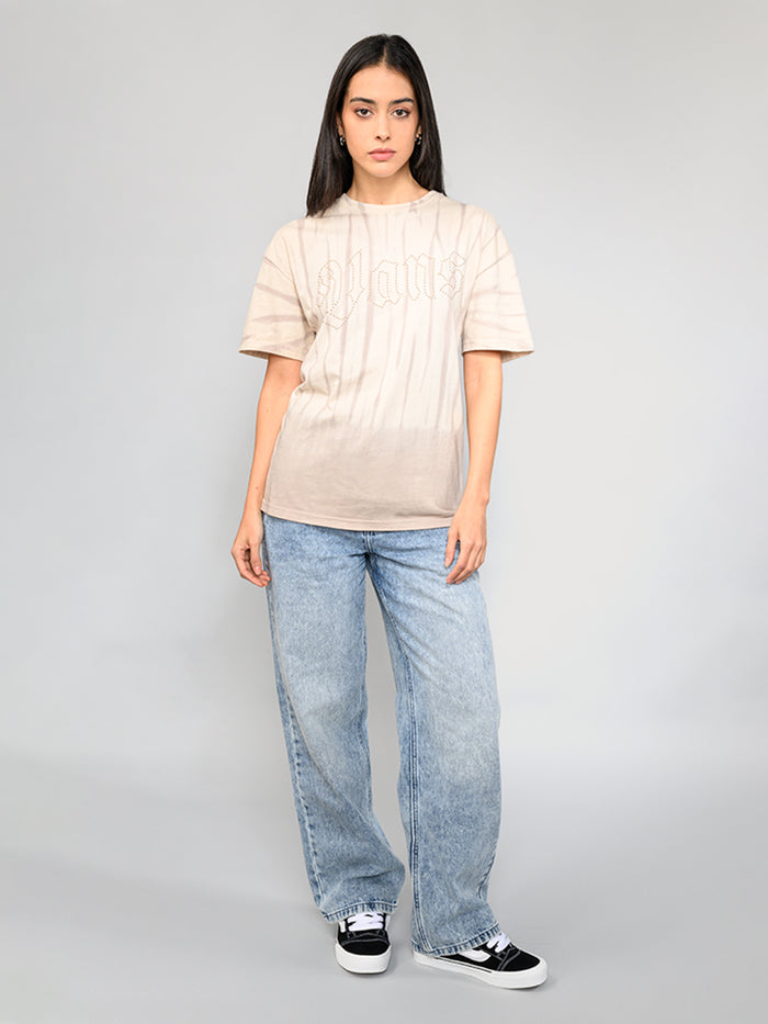 Polera M/C Mujer Headliner Os Gris Vans